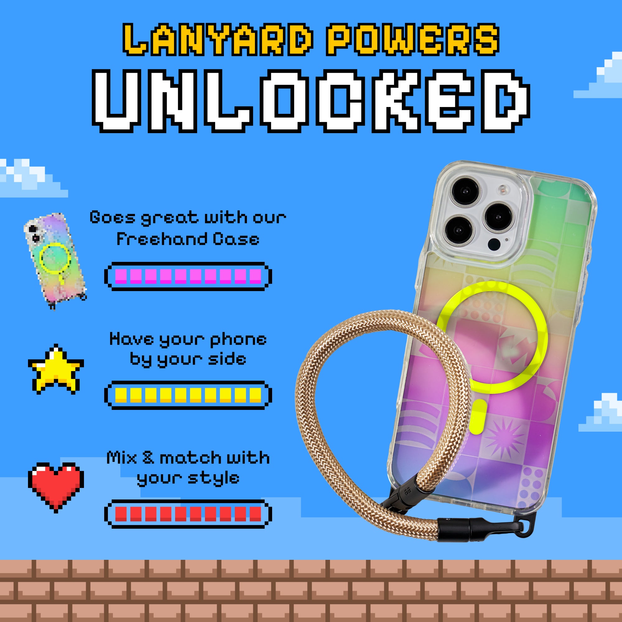 Freehand Wrist Lanyard - Secure Short Carry for Everyday Use