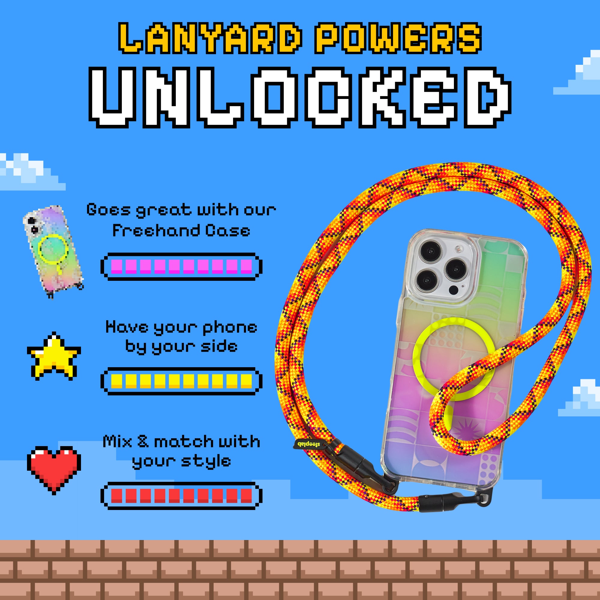 Freehand Cross-Body Lanyard - Go Hands-Free