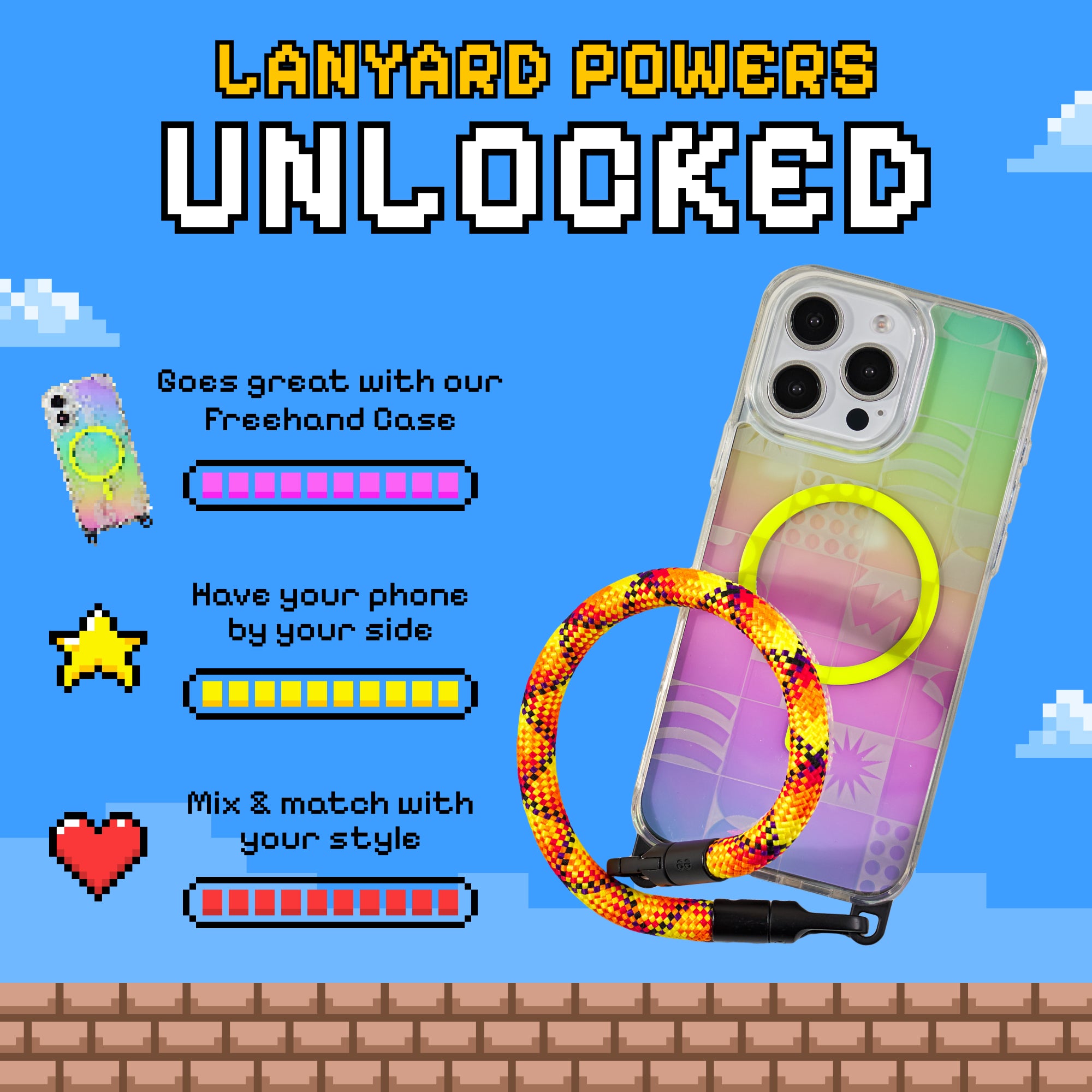 Freehand Wrist Lanyard - Secure Short Carry for Everyday Use