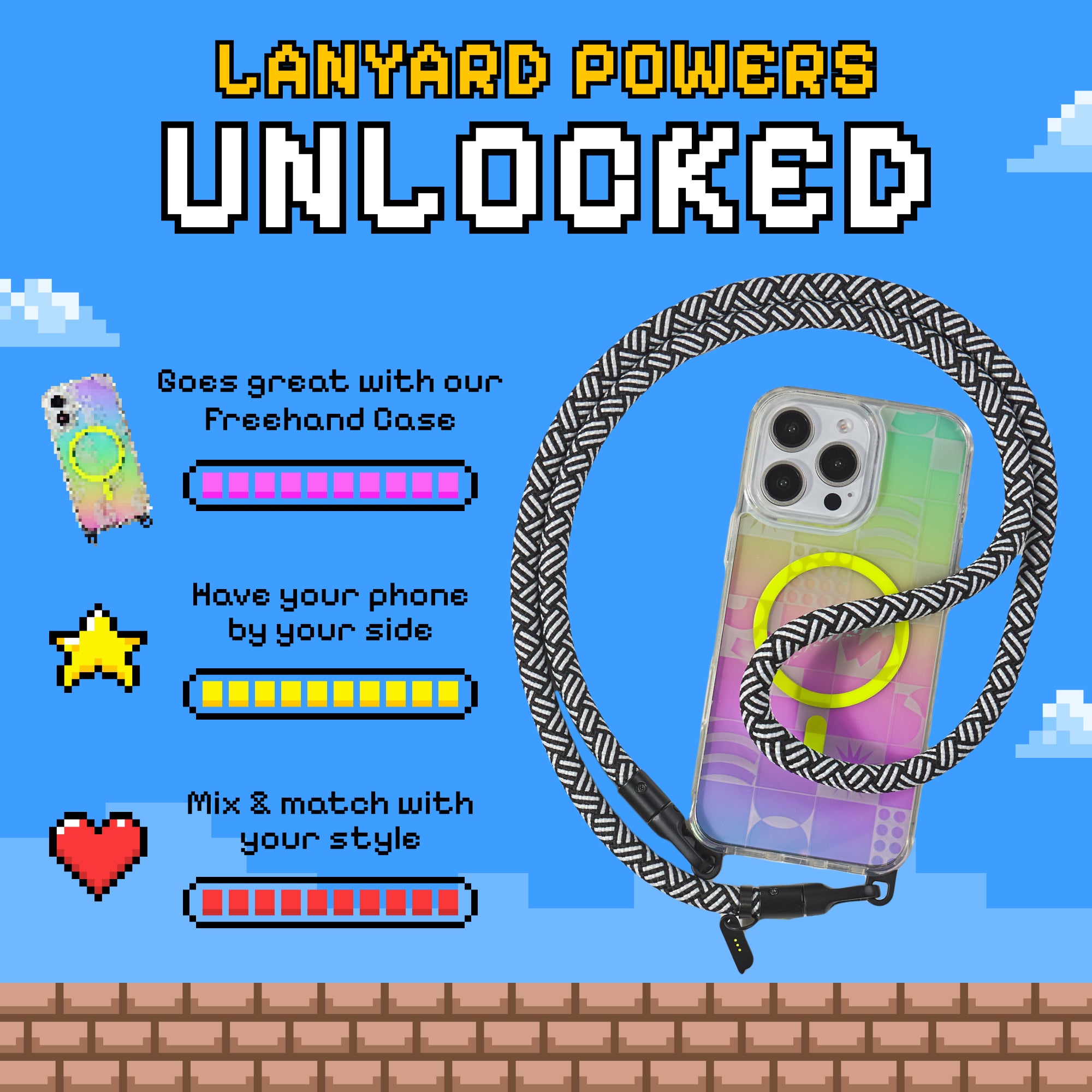 Freehand Cross-Body Lanyard - Go Hands-Free