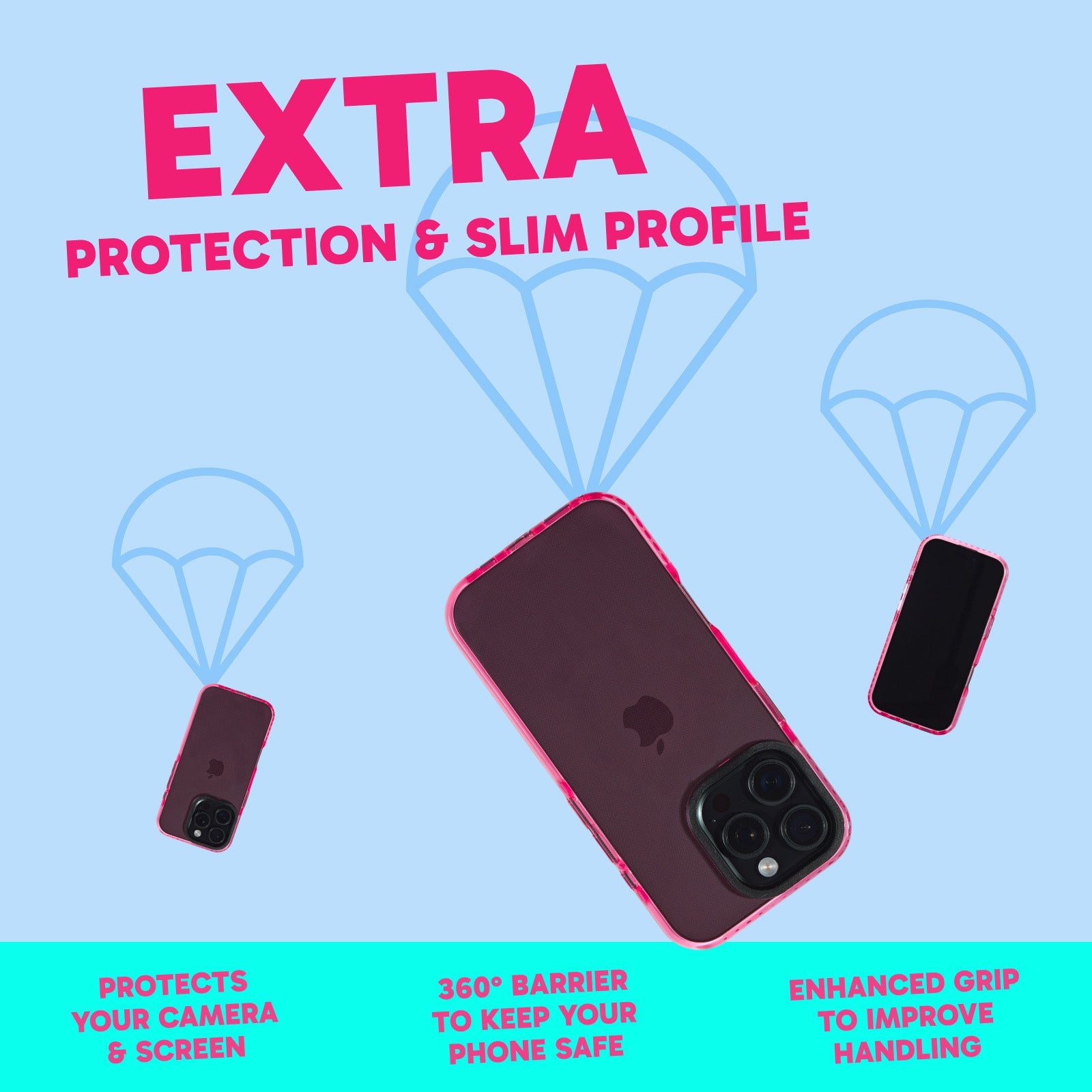 Barrier Case for iPhone 16 Pro - Subtle Pink Peach