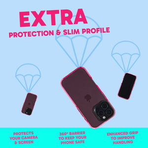 Barrier Case for iPhone 16 Pro - Subtle Pink Peach
