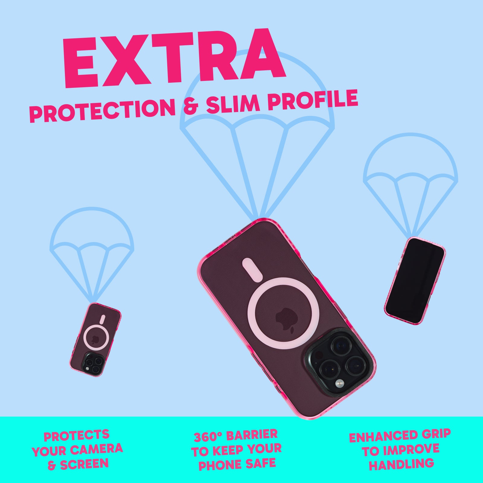 Barrier Case w/ MagSafe for iPhone 16 Pro Max - Subtle Pink Peach