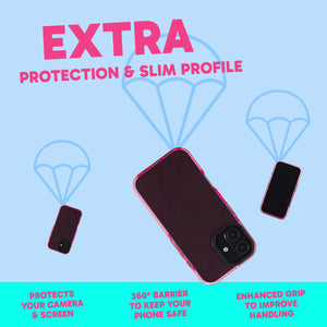 Barrier Case for iPhone 16 - Subtle Pink Peach