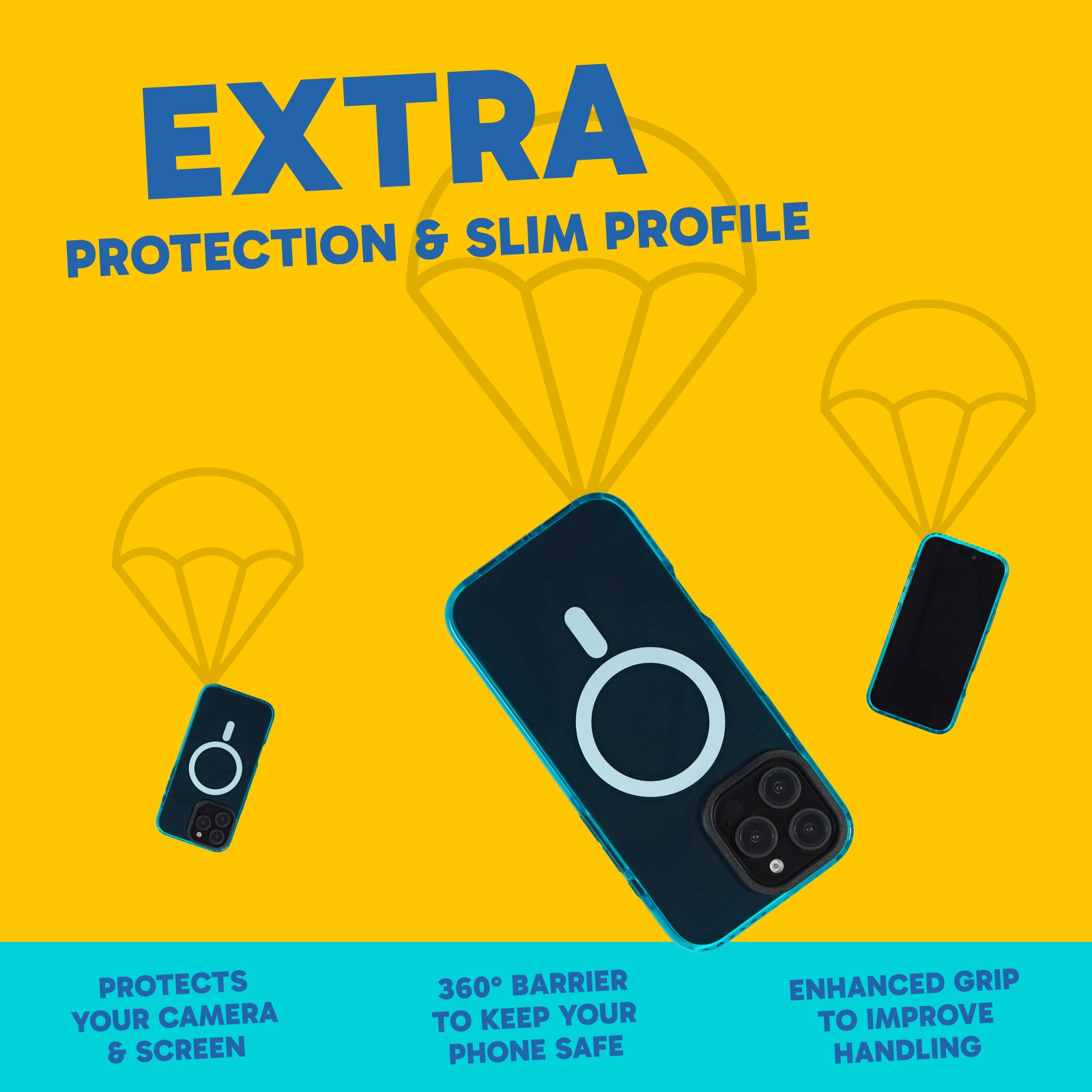 Barrier Case w/ MagSafe for iPhone 16 Pro - Brilliant Blue Sky