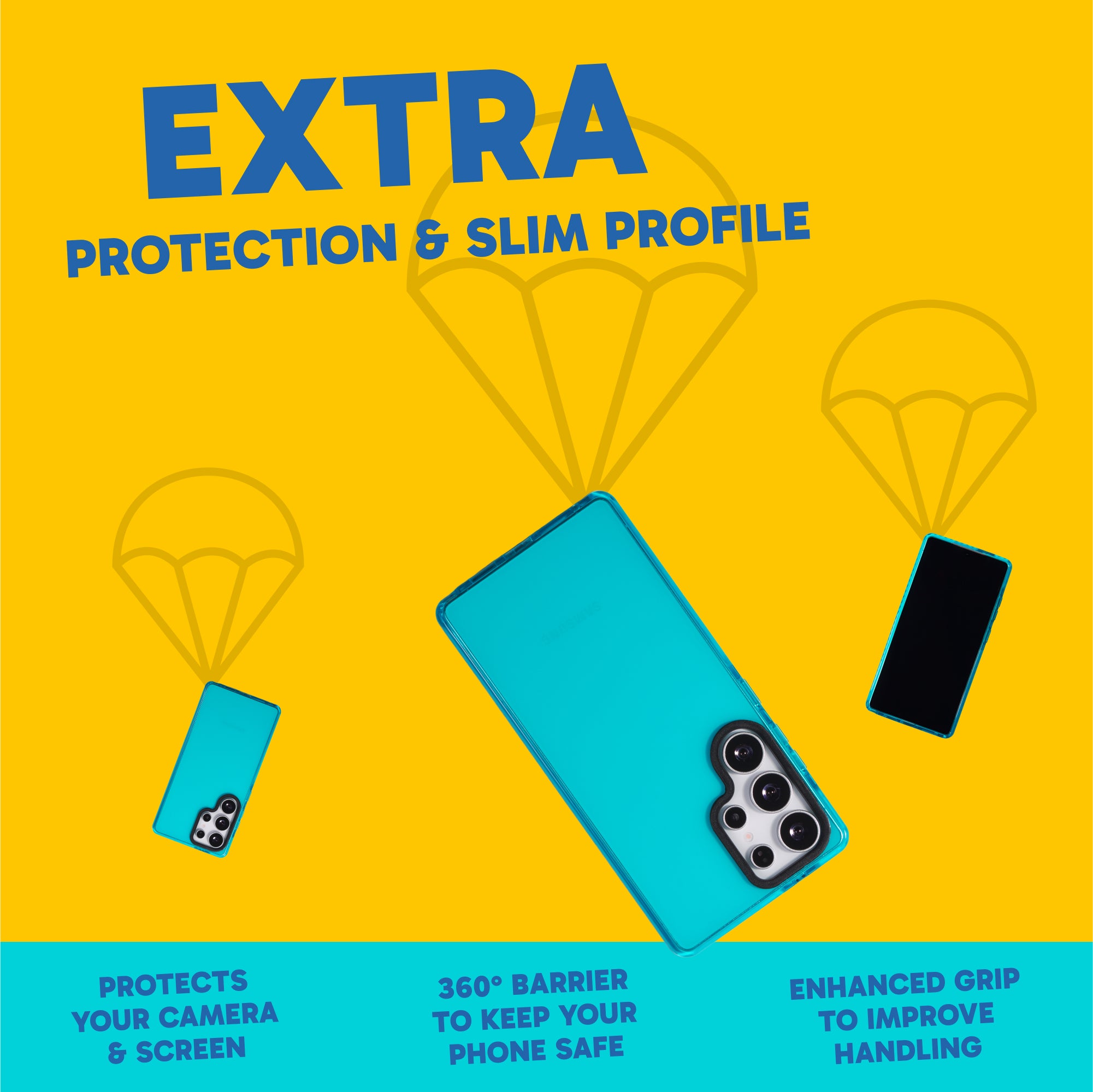 Barrier Case for Samsung - Brilliant Blue Sky