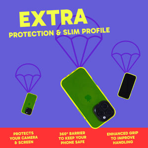 Barrier Case for iPhone 16 Pro - Hi-Energy Neon Yellow