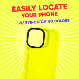 Barrier Case for iPhone 16 - Hi-Energy Neon Yellow