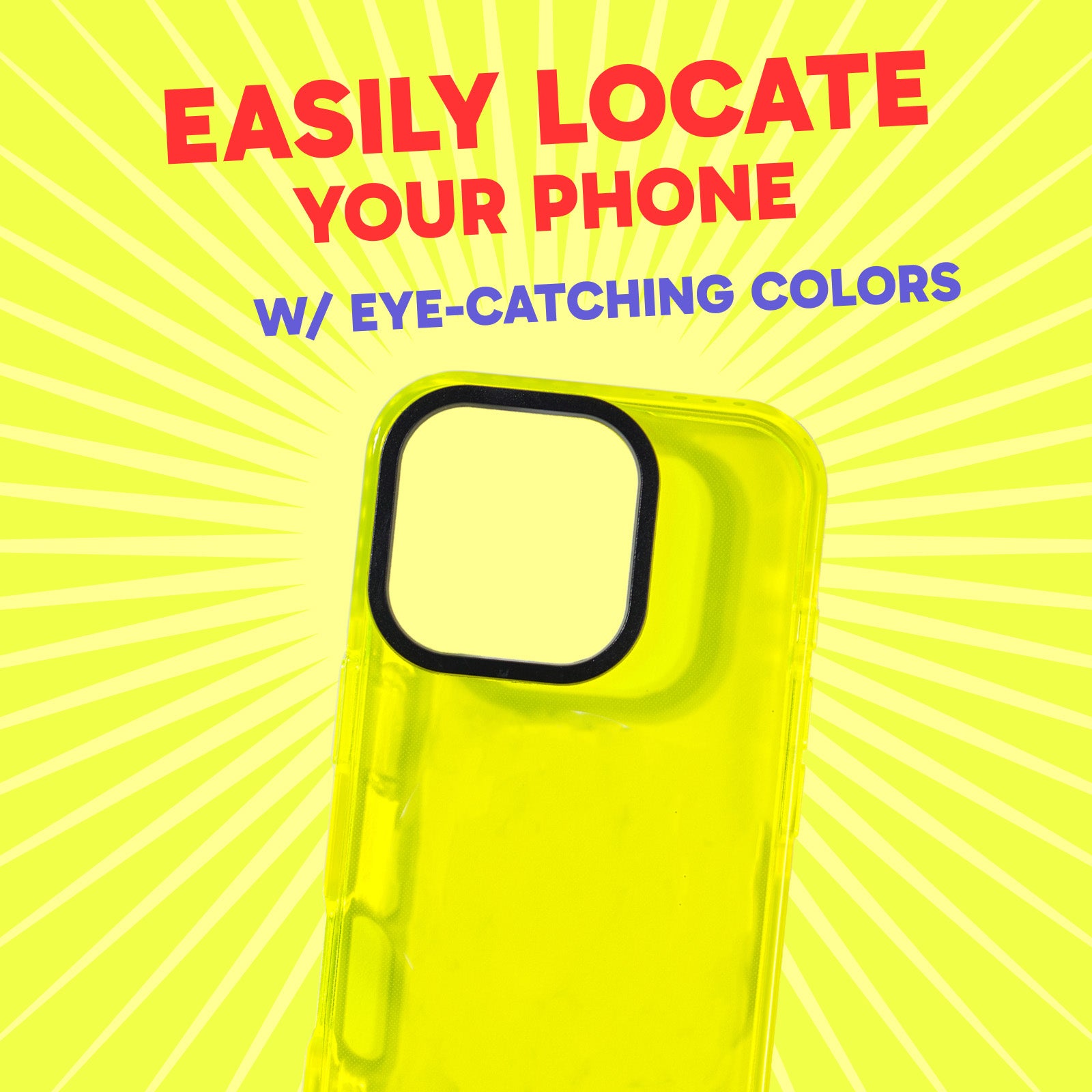 Barrier Case for iPhone 16 Pro - Hi-Energy Neon Yellow