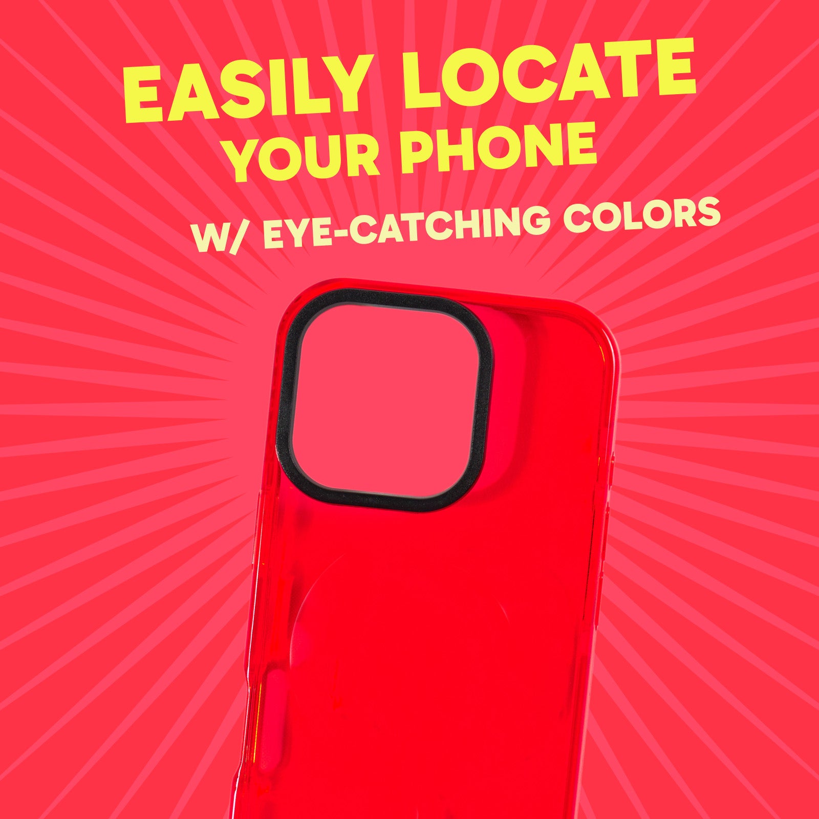 Barrier Case for iPhone - Electric Red Strawberry