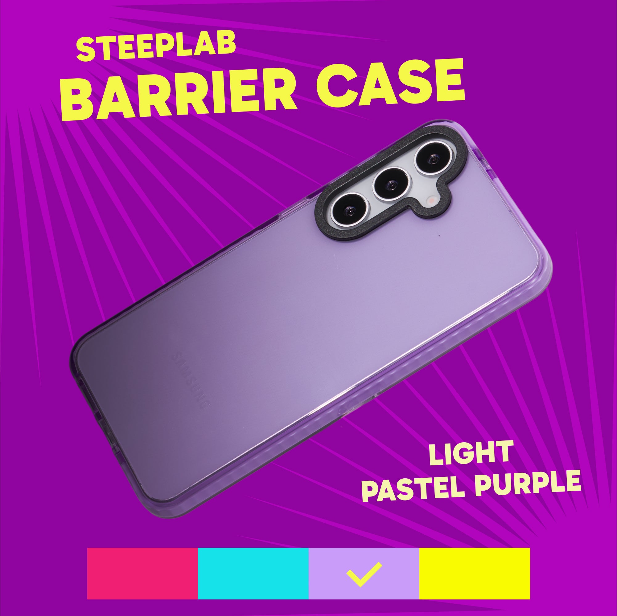Barrier Case for Galaxy S25 Plus - Fresh Purple Lavender
