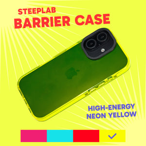 Barrier Case for iPhone 16 - Hi-Energy Neon Yellow
