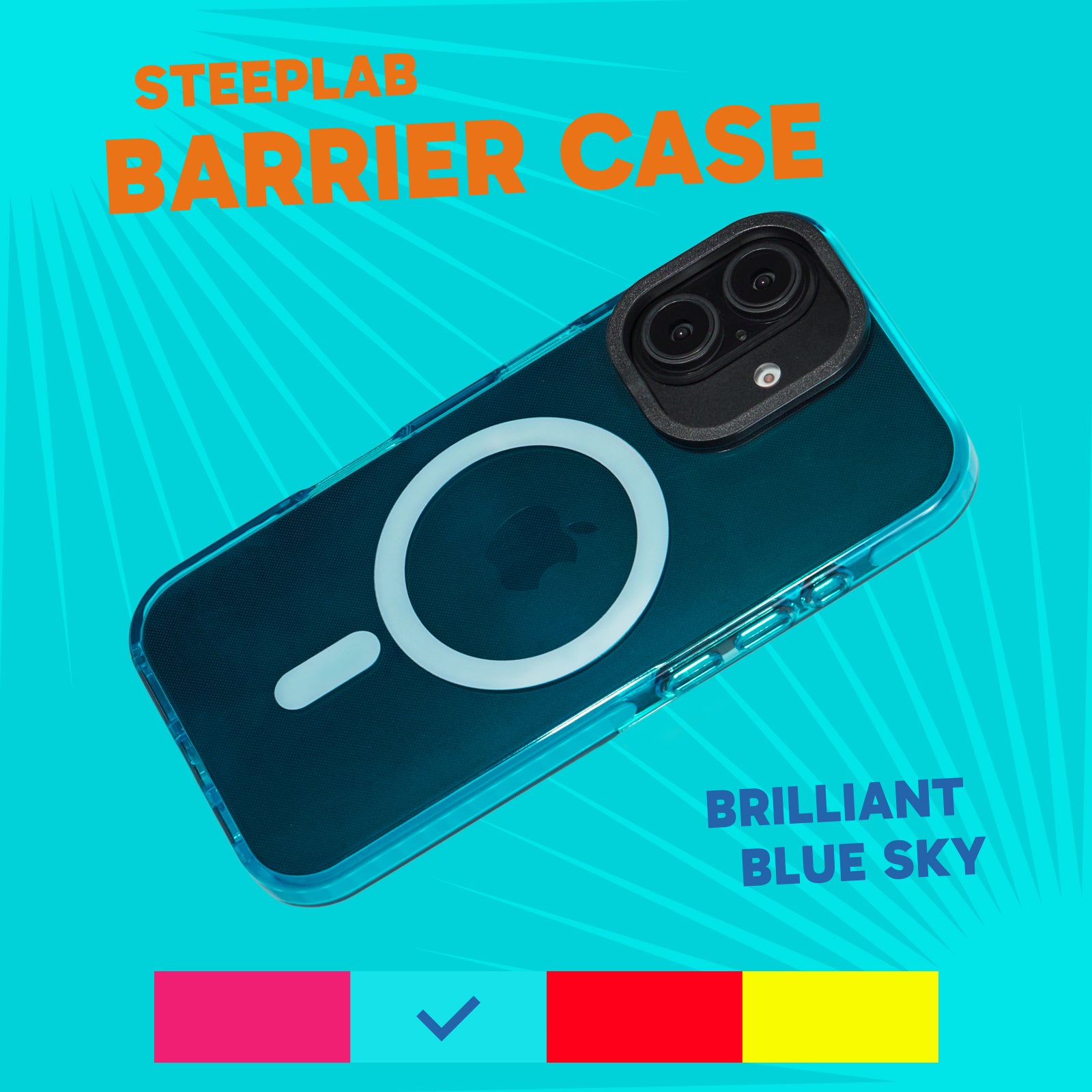 Barrier Case w/ MagSafe for iPhone 16 Plus - Brilliant Blue Sky