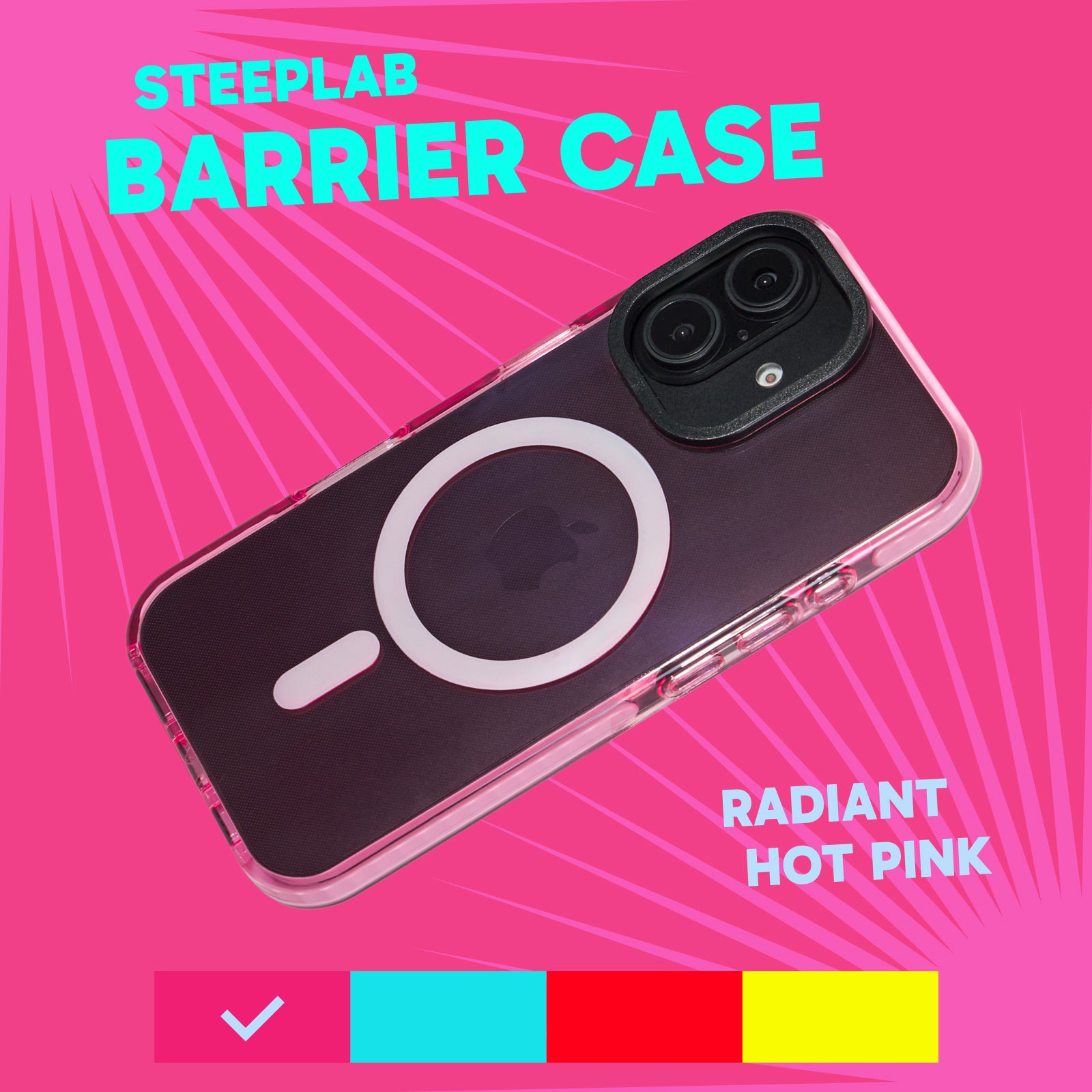 Barrier Case w/ MagSafe for iPhone 16 - Subtle Pink Peach
