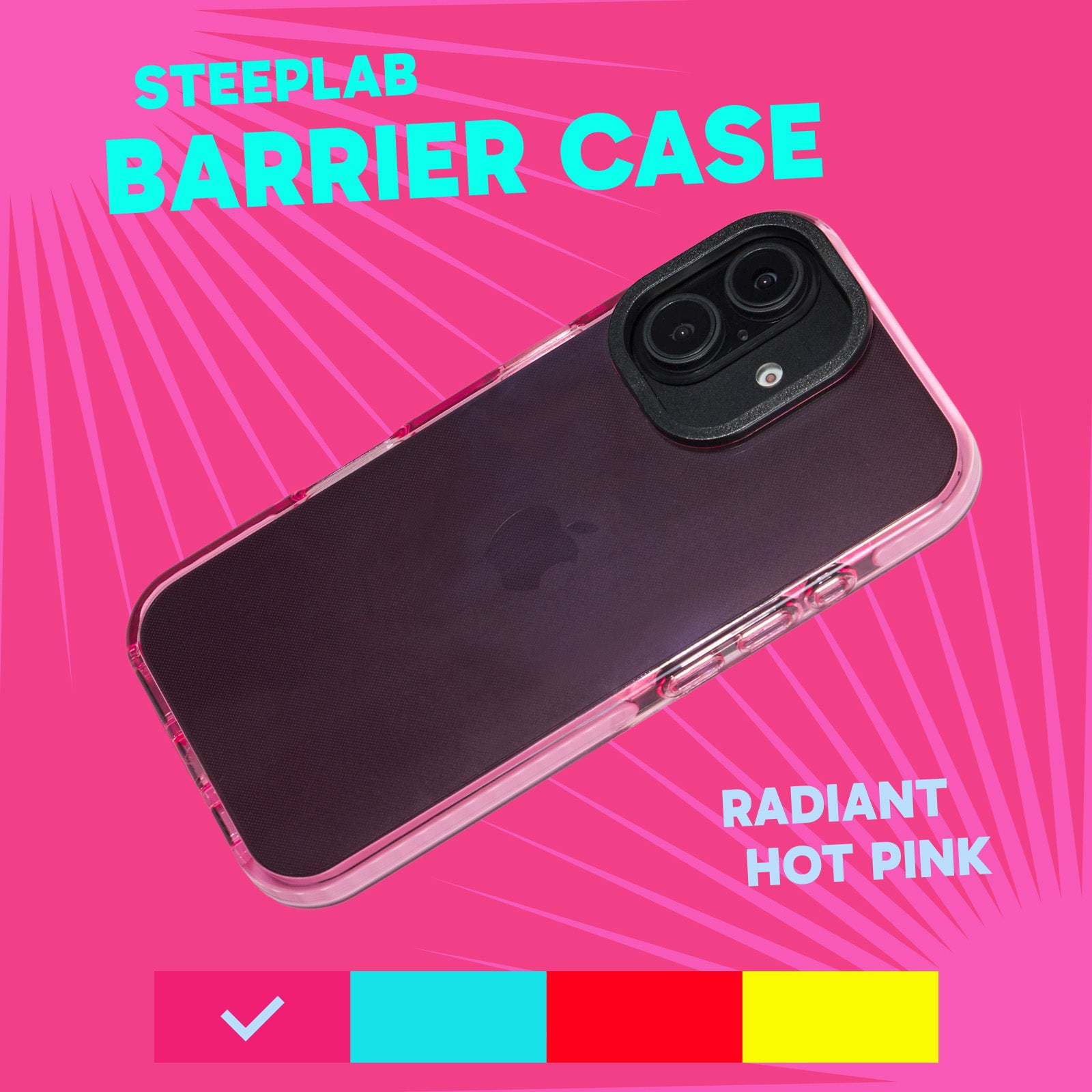 Barrier Case for iPhone 16 - Subtle Pink Peach