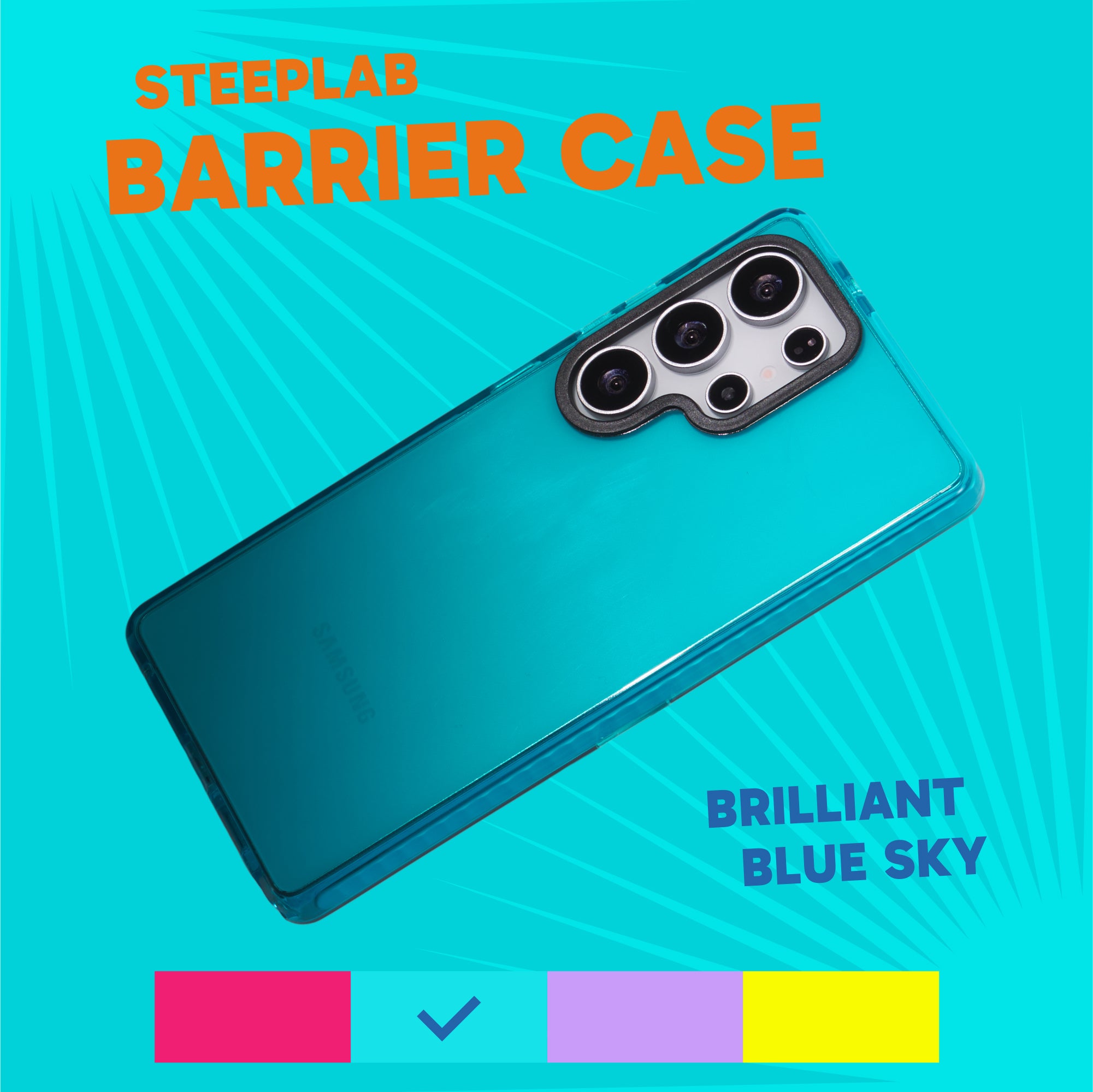 Barrier Case for Galaxy S25 Ultra - Brilliant Blue Sky