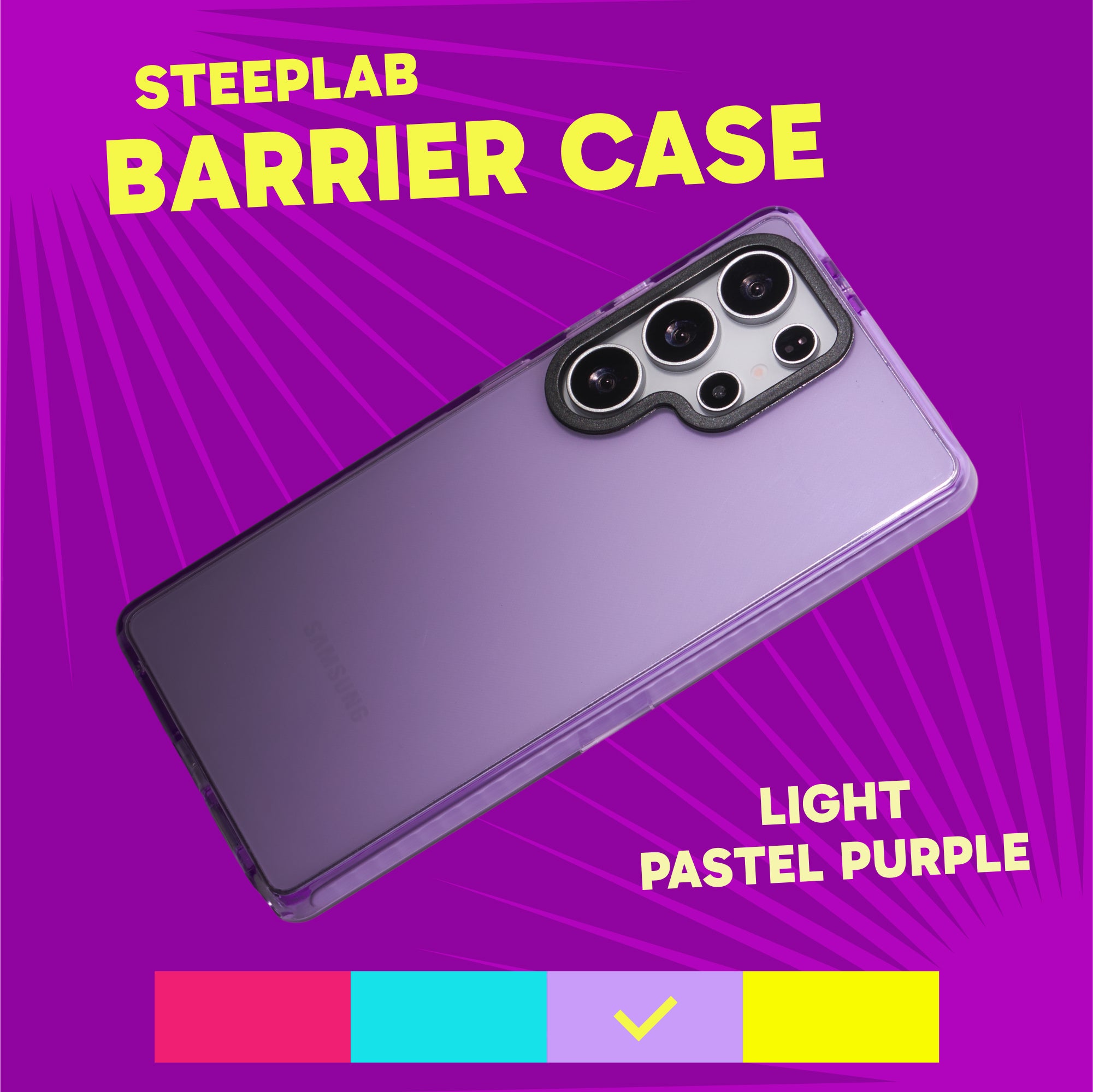 Barrier Case for Galaxy S25 Ultra - Fresh Purple Lavender