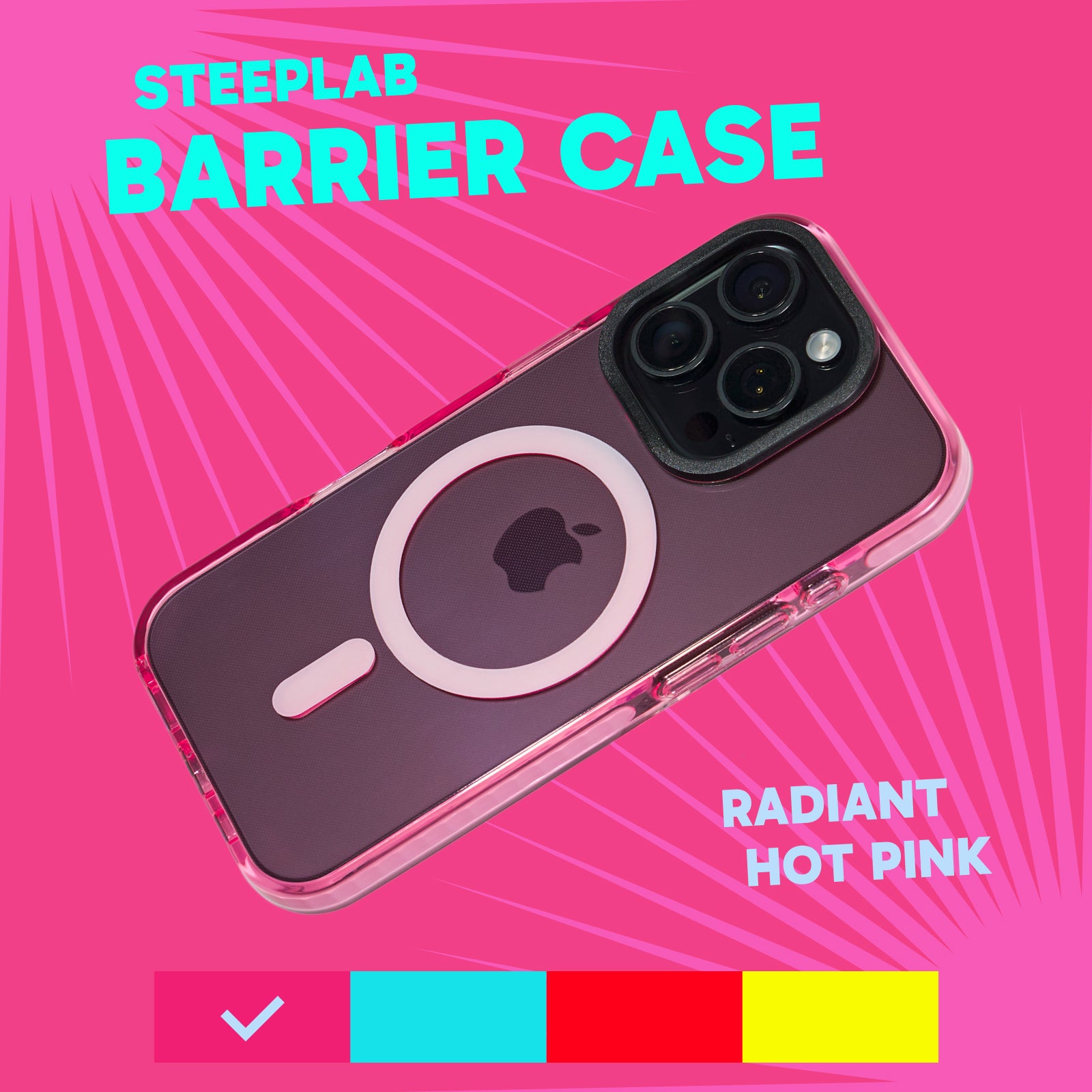 Barrier Case w/ MagSafe for iPhone 16 Pro Max - Subtle Pink Peach