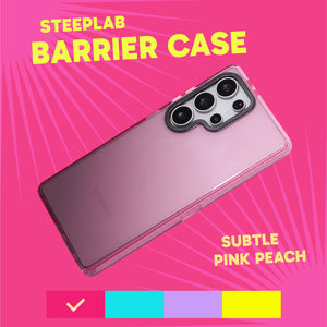 Barrier Case for Galaxy S25 Ultra - Subtle Pink Peach