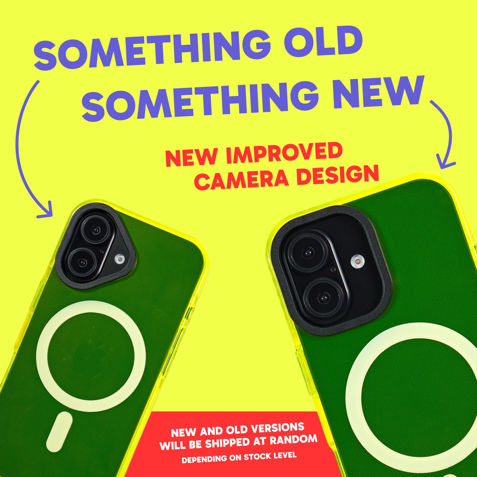 Barrier Case w/ MagSafe for iPhone 16 - Hi-Energy Neon Yellow