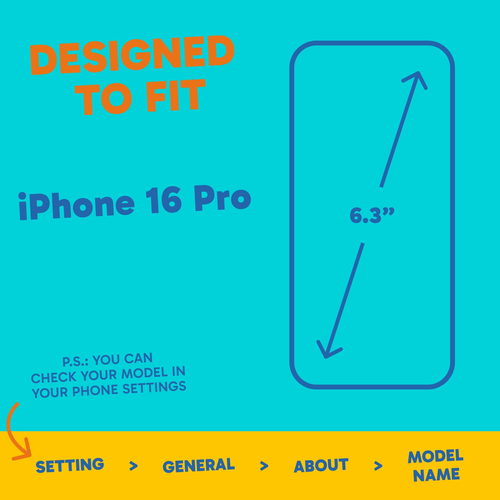 Barrier Case for iPhone 16 Pro - Brilliant Blue Sky