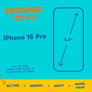 Barrier Case for iPhone 16 Pro - Brilliant Blue Sky