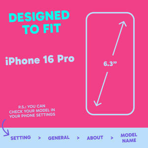 Barrier Case for iPhone 16 Pro - Subtle Pink Peach