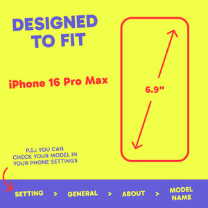 Barrier Case for iPhone 16 Pro Max - Hi-Energy Neon Yellow