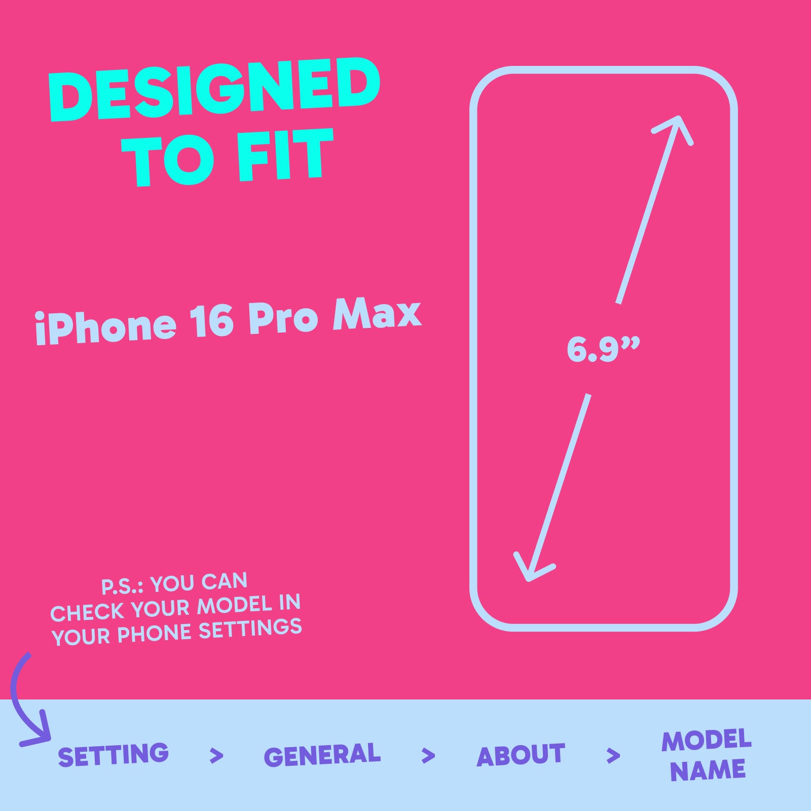 Barrier Case for iPhone 16 Pro Max - Subtle Pink Peach