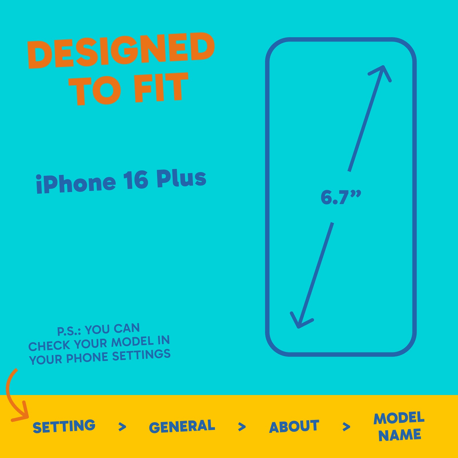 Barrier Case for iPhone 16 Plus - Brilliant Blue Sky