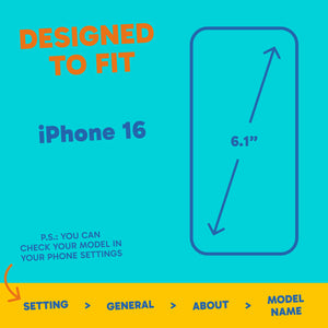 Barrier Case for iPhone 16 - Brilliant Blue Sky
