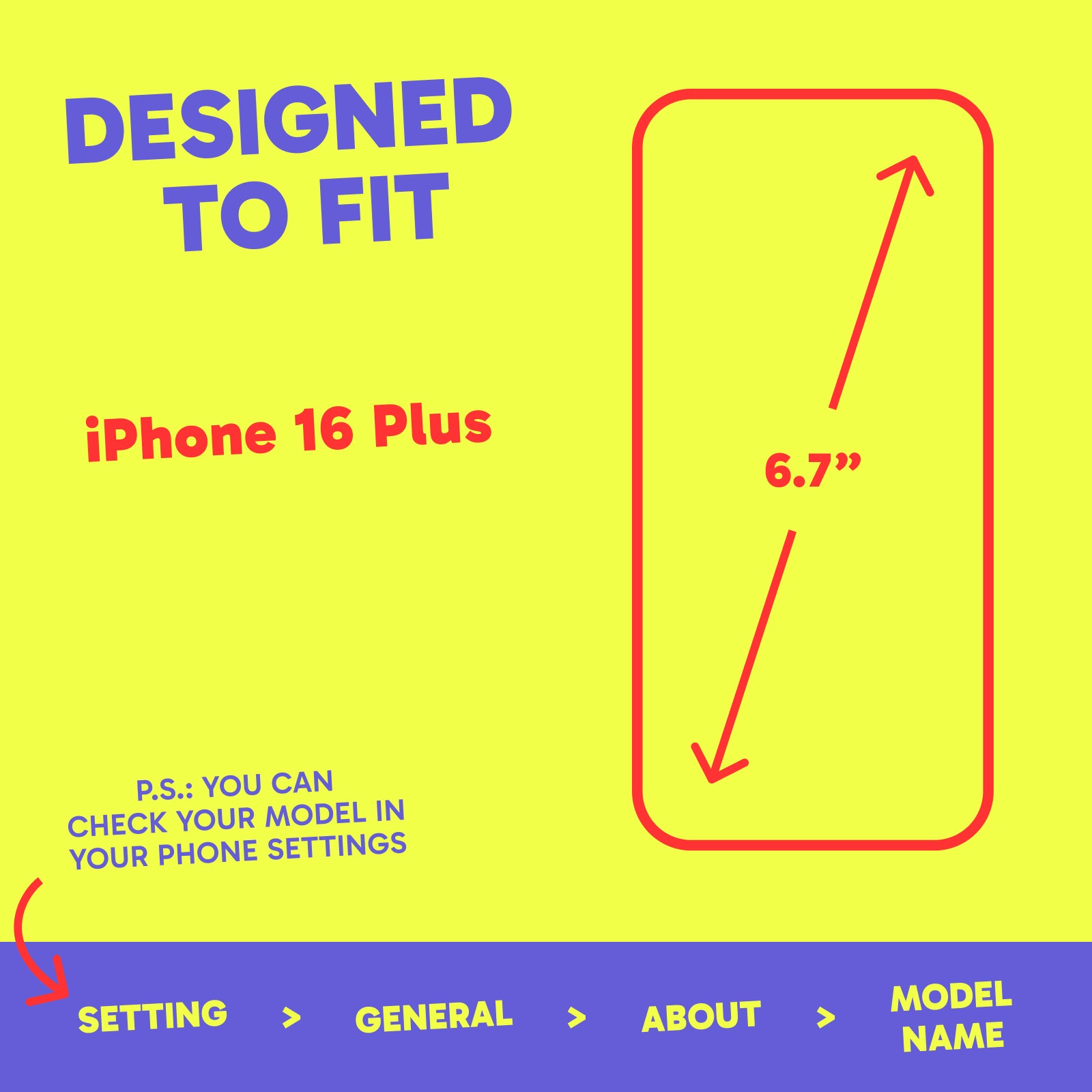 Barrier Case for iPhone 16 Plus - Hi-Energy Neon Yellow