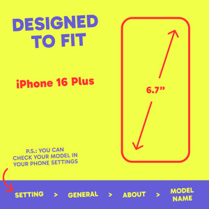 Barrier Case for iPhone 16 Plus - Hi-Energy Neon Yellow