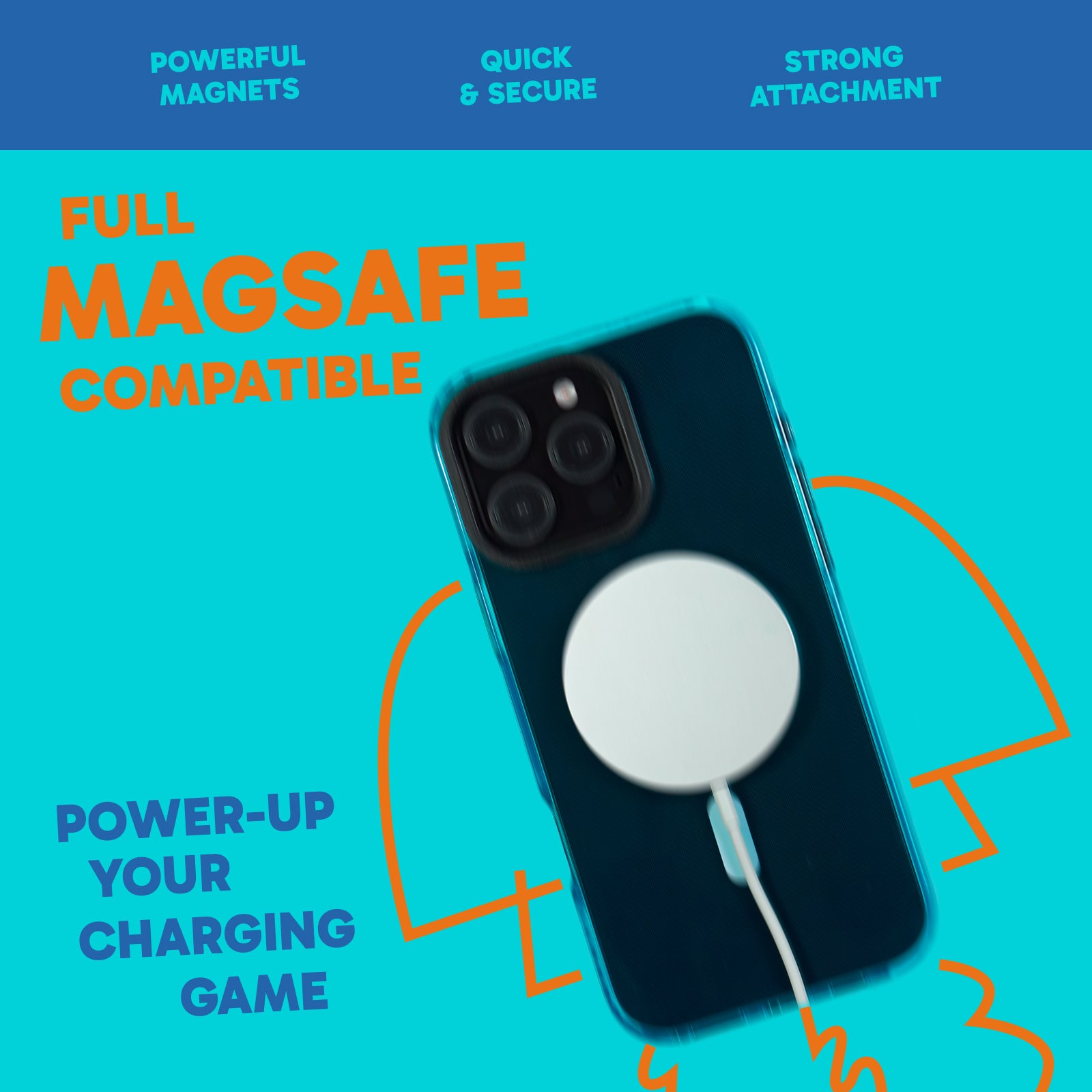 Barrier Case w/ MagSafe for iPhone 16 Pro - Brilliant Blue Sky