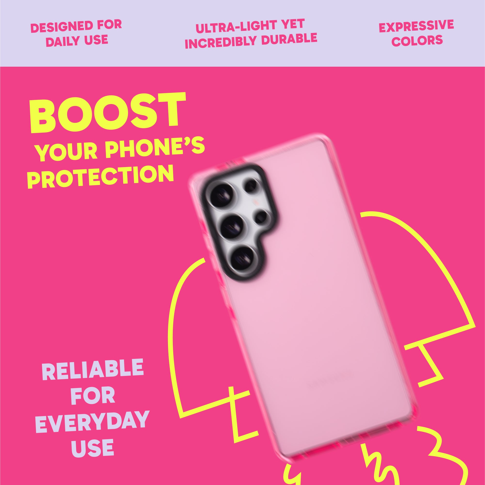 Barrier Case for Galaxy S25 Ultra - Subtle Pink Peach