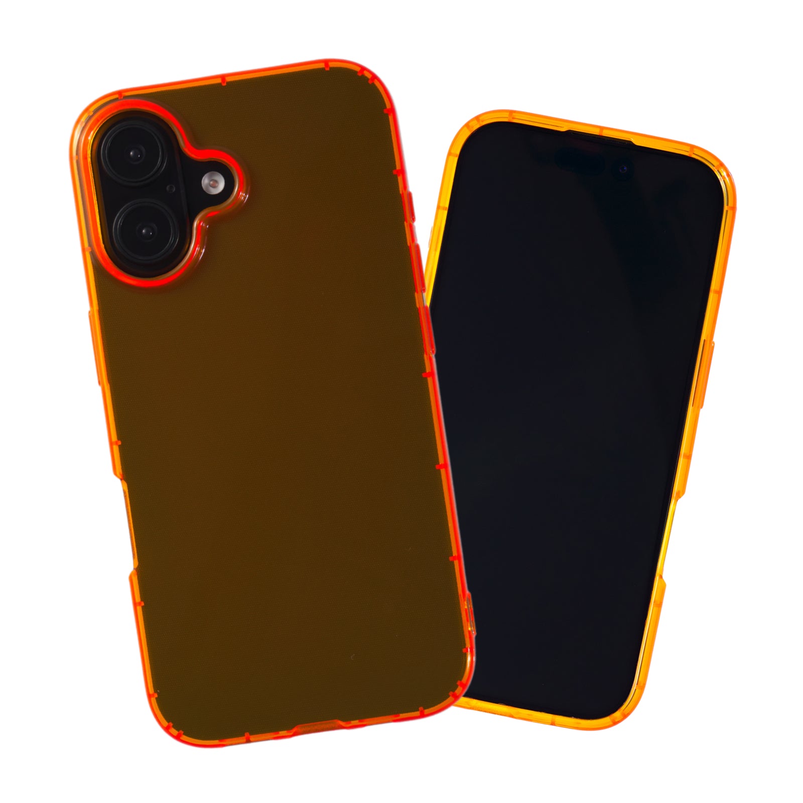 Highlighter Case for iPhone 16 - Intense Bright Orange