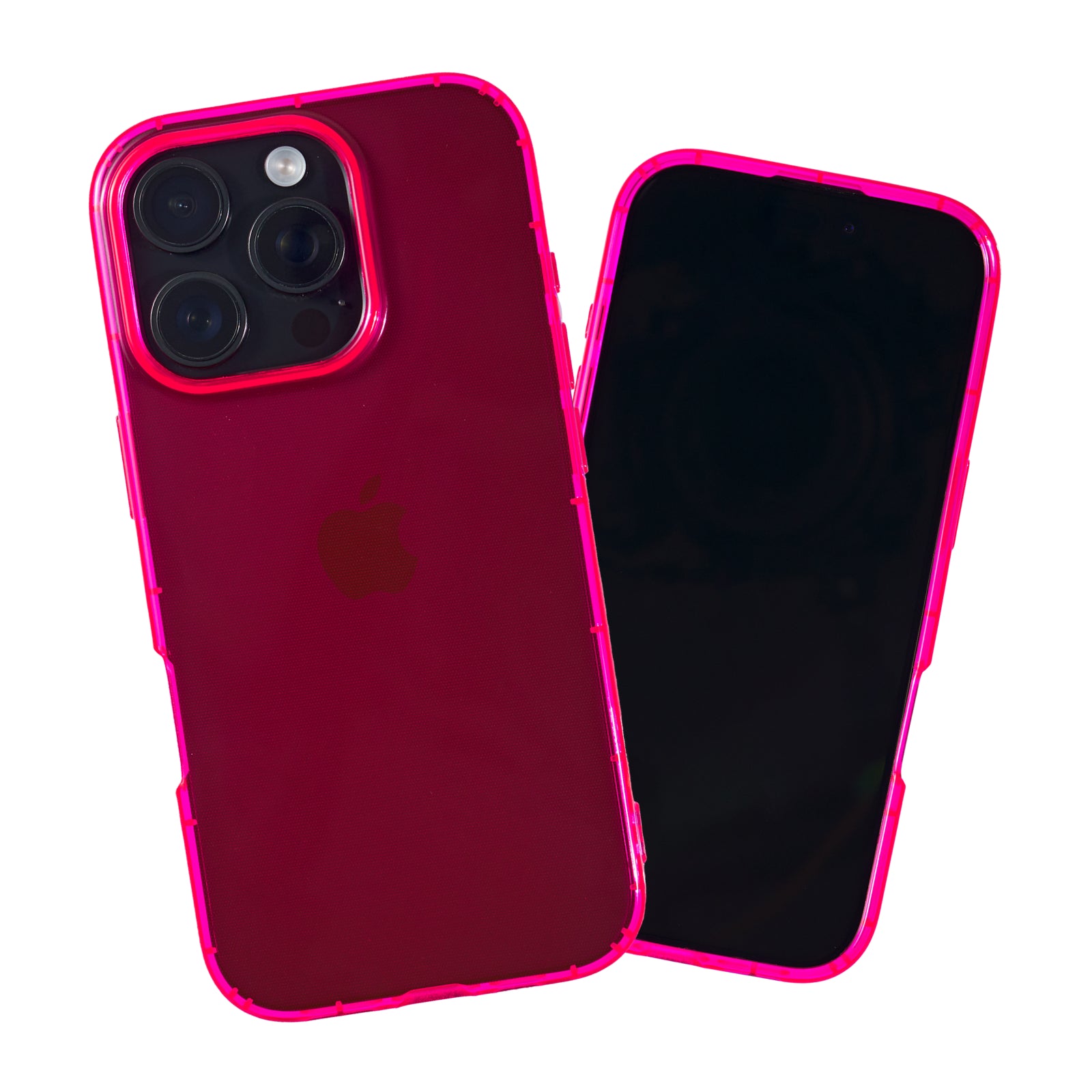 Highlighter Case for iPhone 16 Pro Max - Eye-Catching Hot Pink