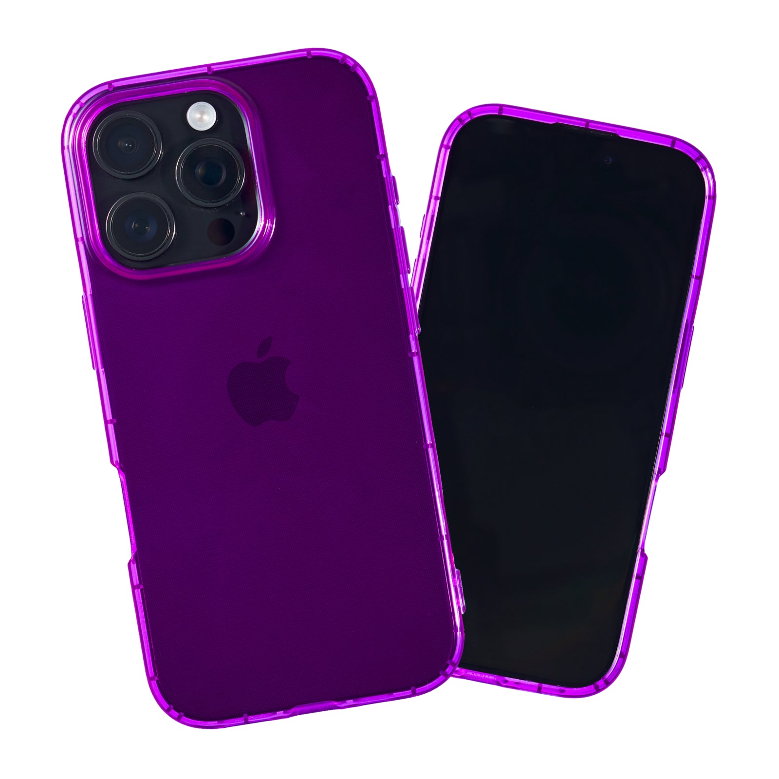 Highlighter Case for iPhone 16 Pro Max - Saturated Vivid Purple