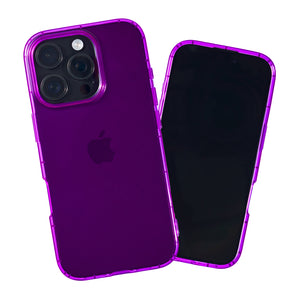 Highlighter Case for iPhone 16 Pro Max - Saturated Vivid Purple