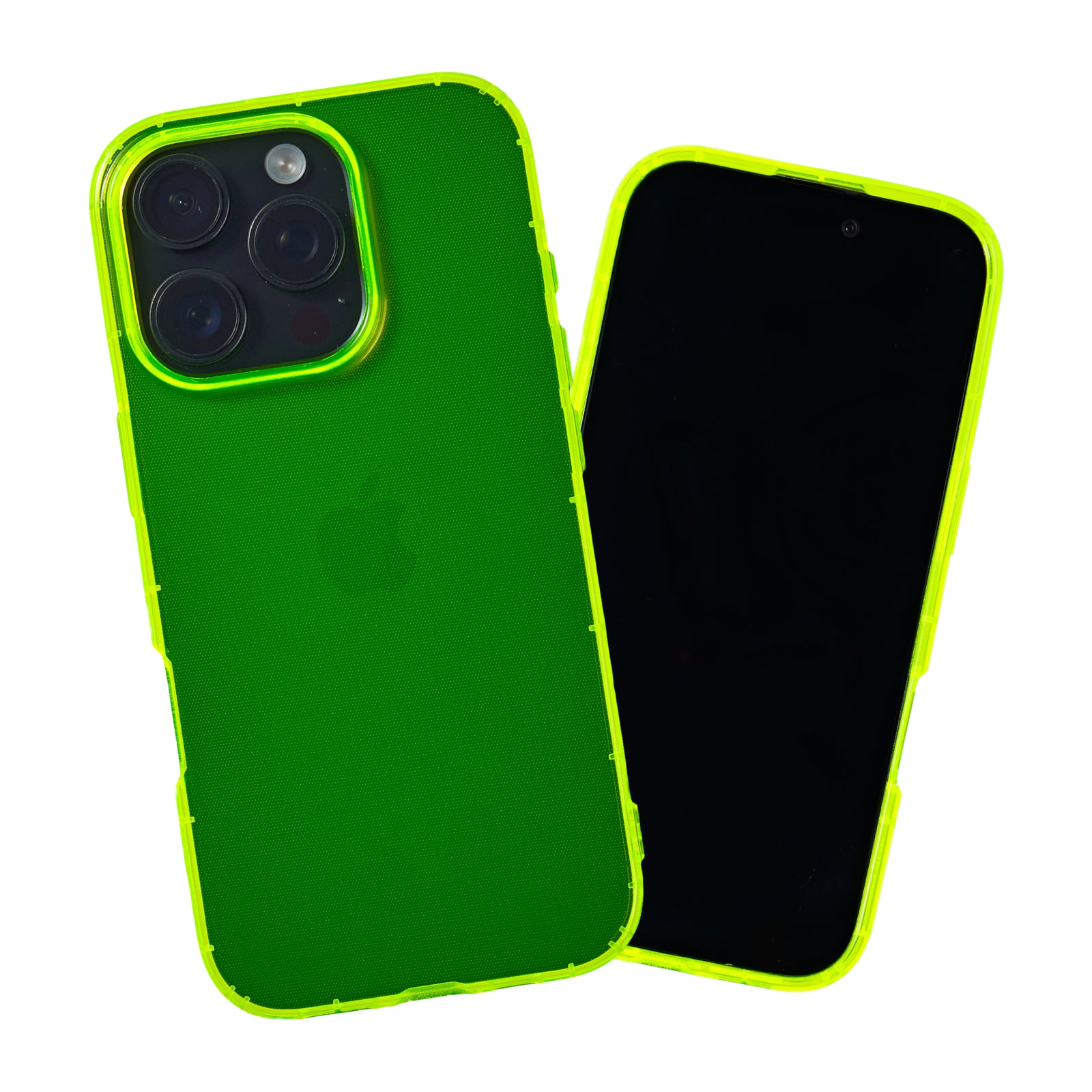 Highlighter Case for iPhone 16 Pro Max - Conspicuous Neon Yellow