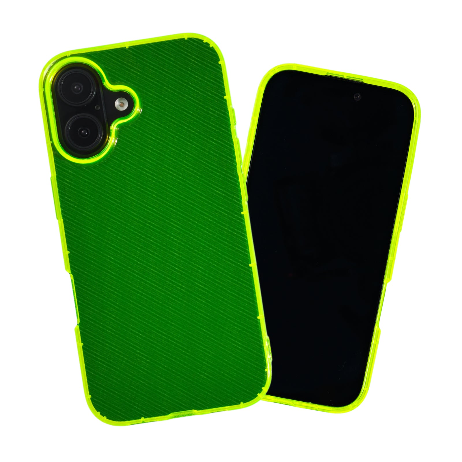 Highlighter Case for iPhone 16 Plus - Conspicuous Neon Yellow
