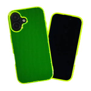 Highlighter Case for iPhone 16 Plus - Conspicuous Neon Yellow