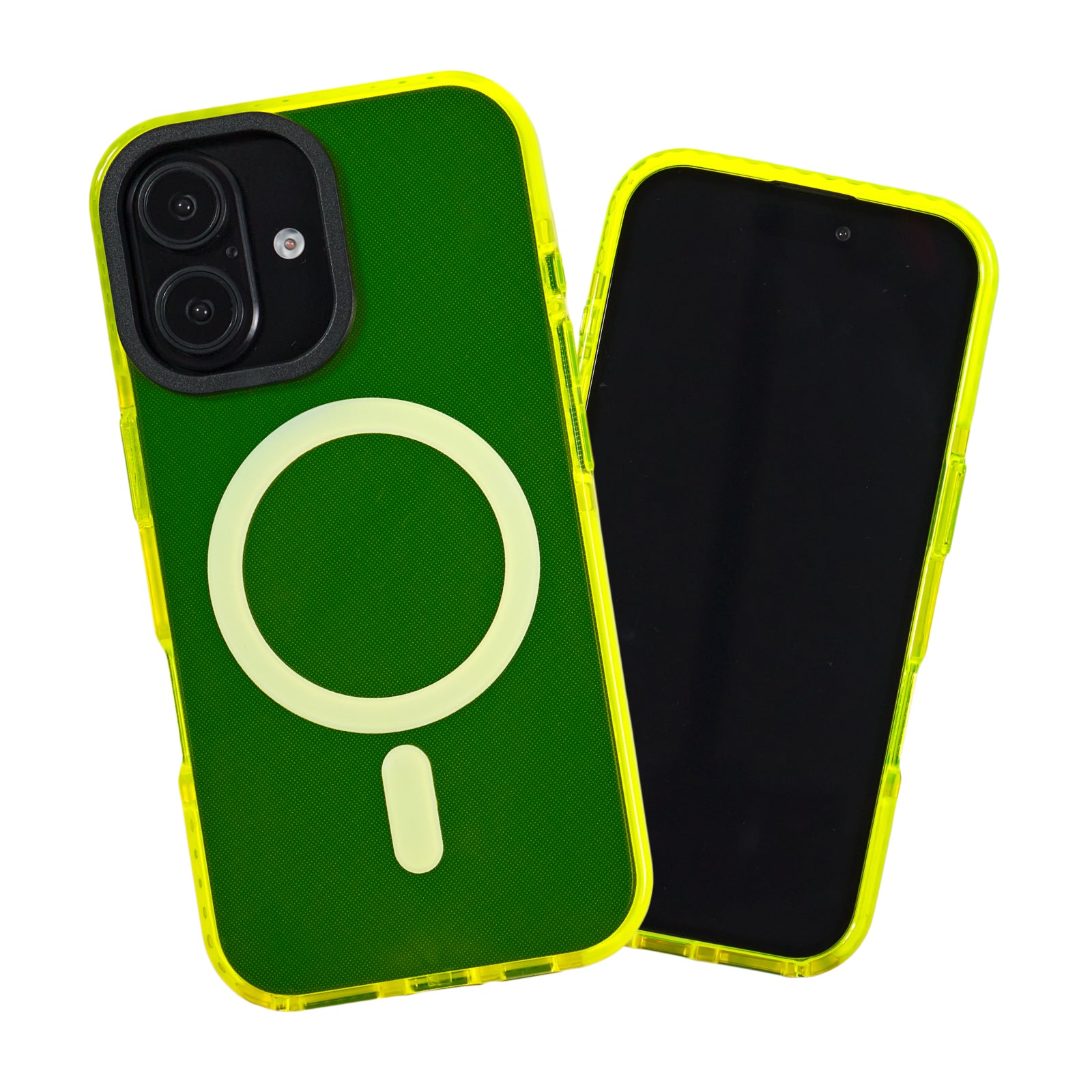 Barrier Case w/ MagSafe for iPhone 16 - Hi-Energy Neon Yellow