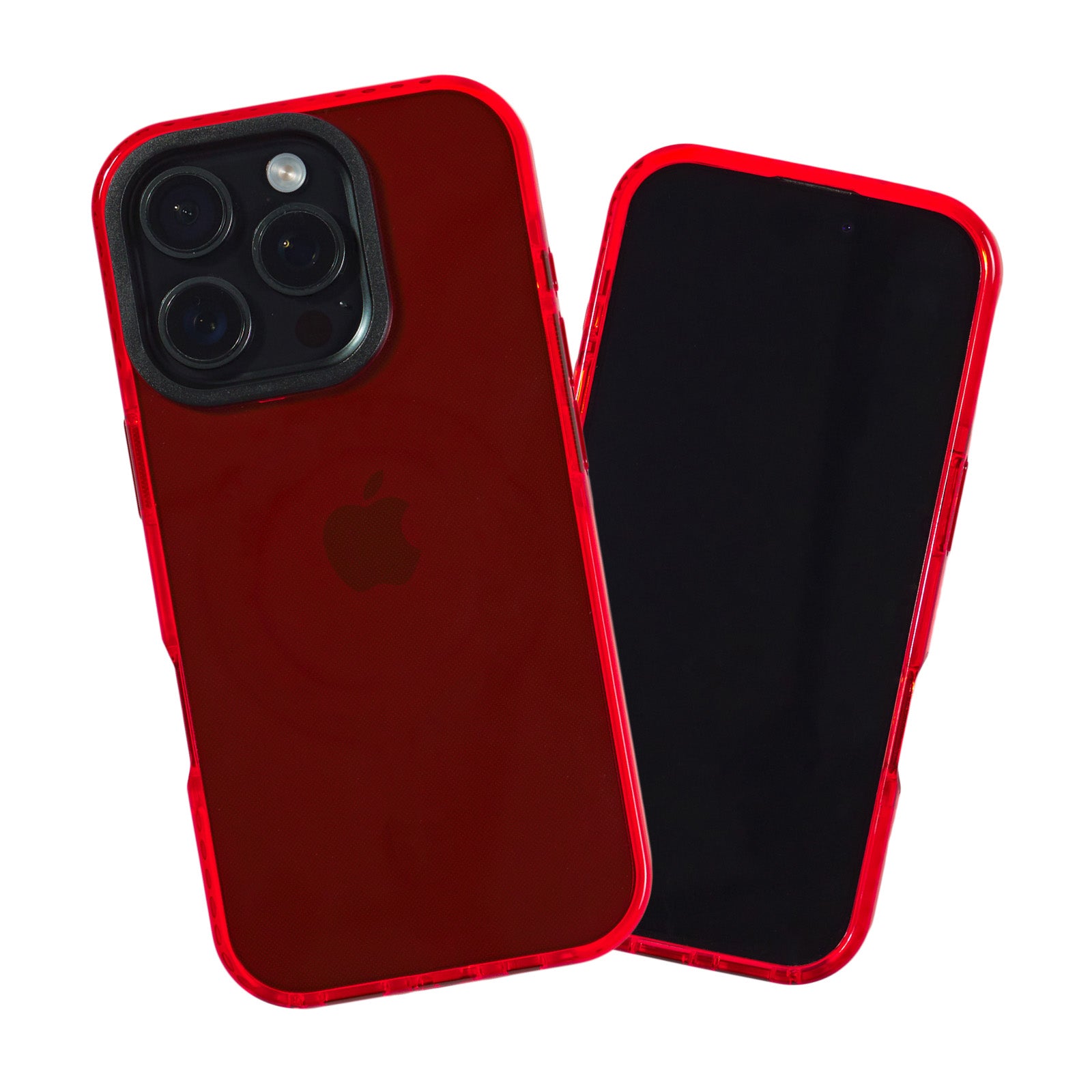 Barrier Case for iPhone 16 Pro Max - Electric Red Strawberry