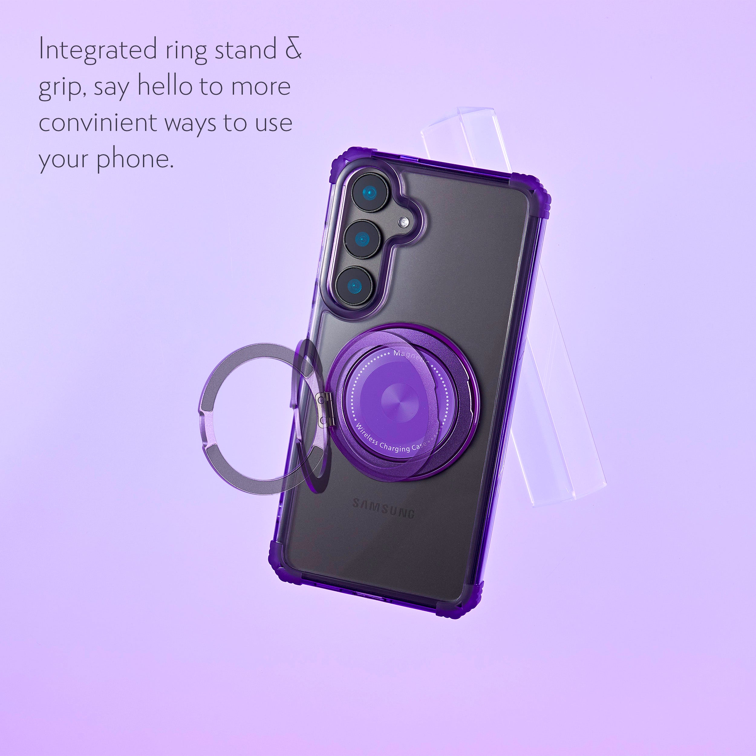 Revolve Case for Galaxy S24 Plus - Purple Eclipse