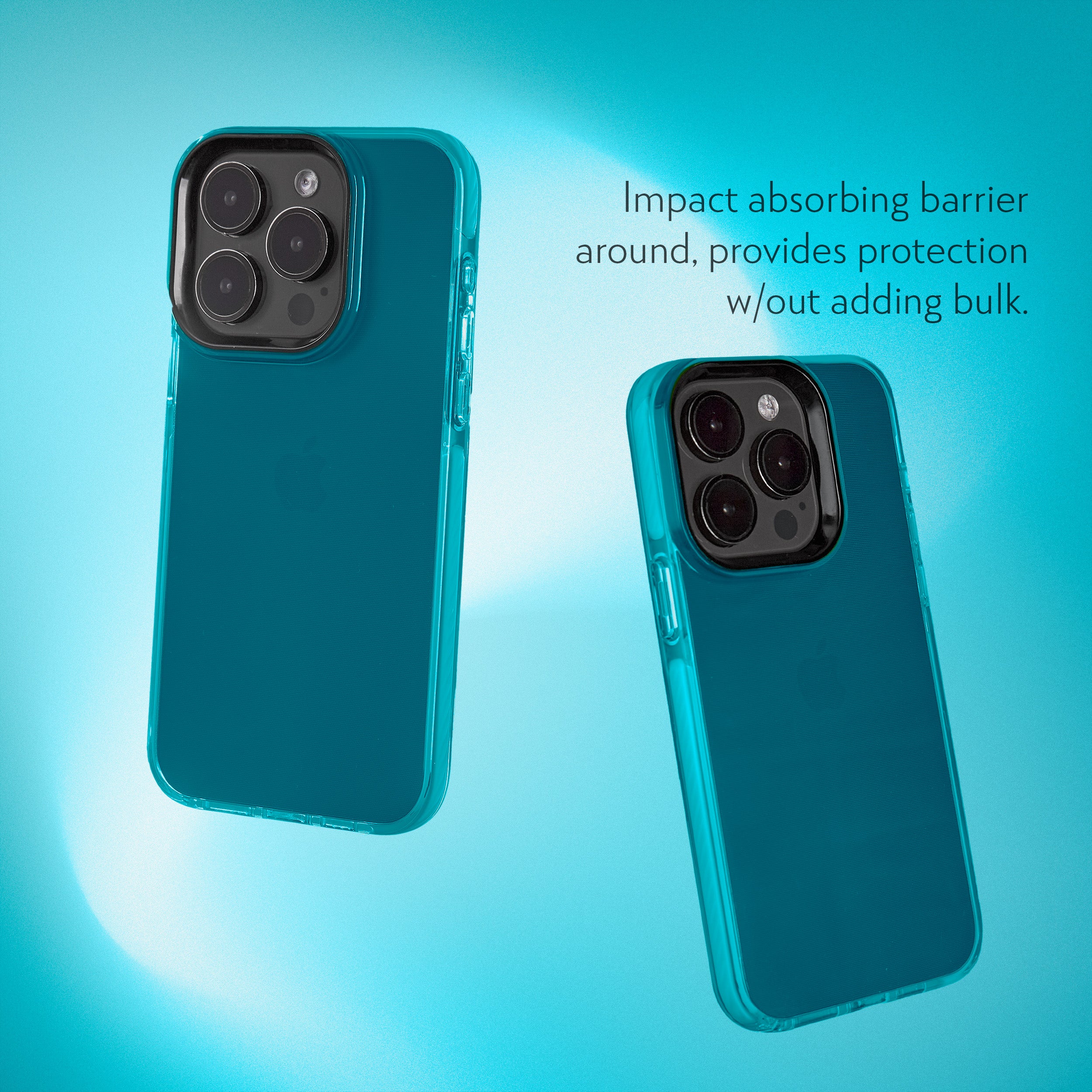 Barrier Case for iPhone 15 Pro - Brilliant Blue Sky