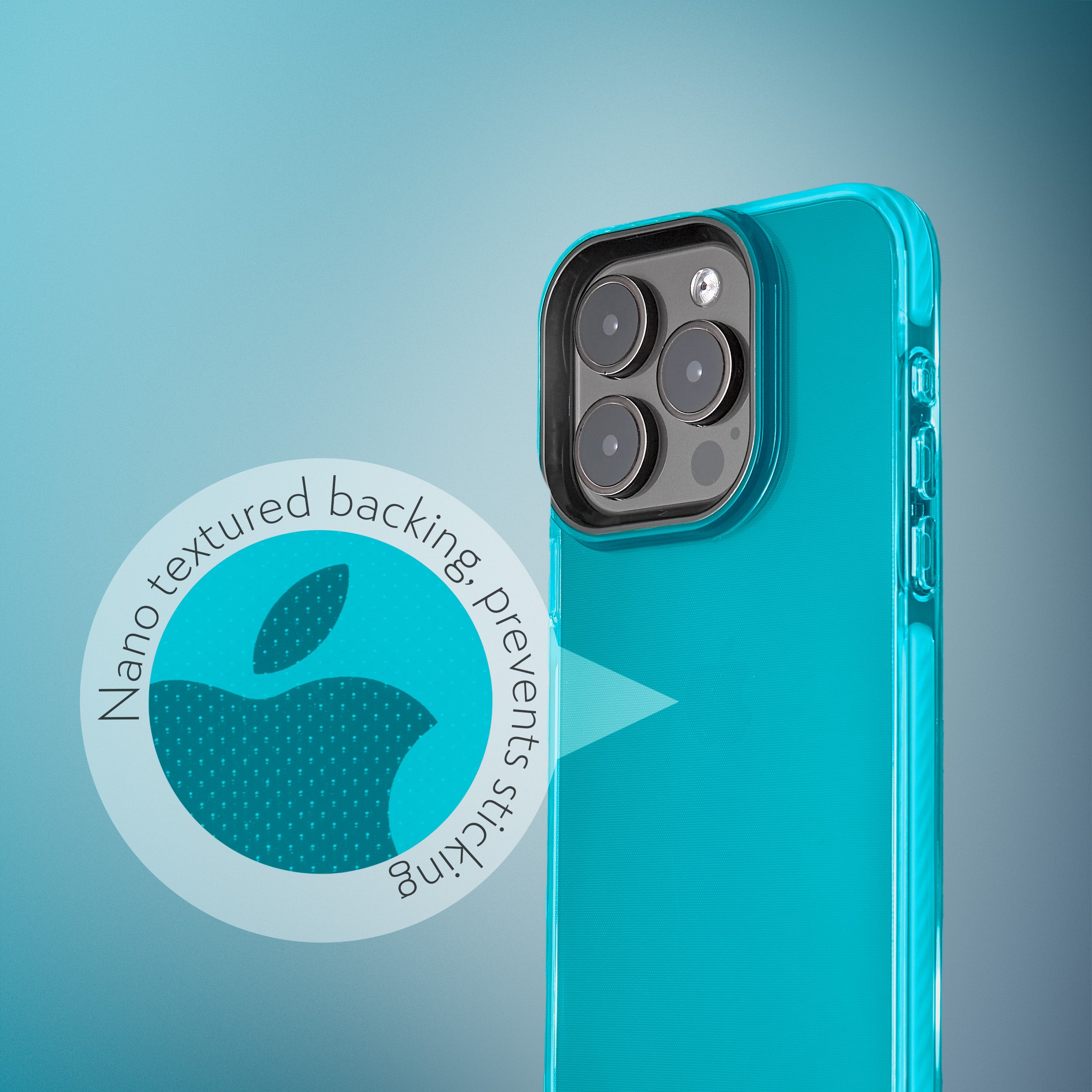 Barrier Case for iPhone 15 Pro - Brilliant Blue Sky