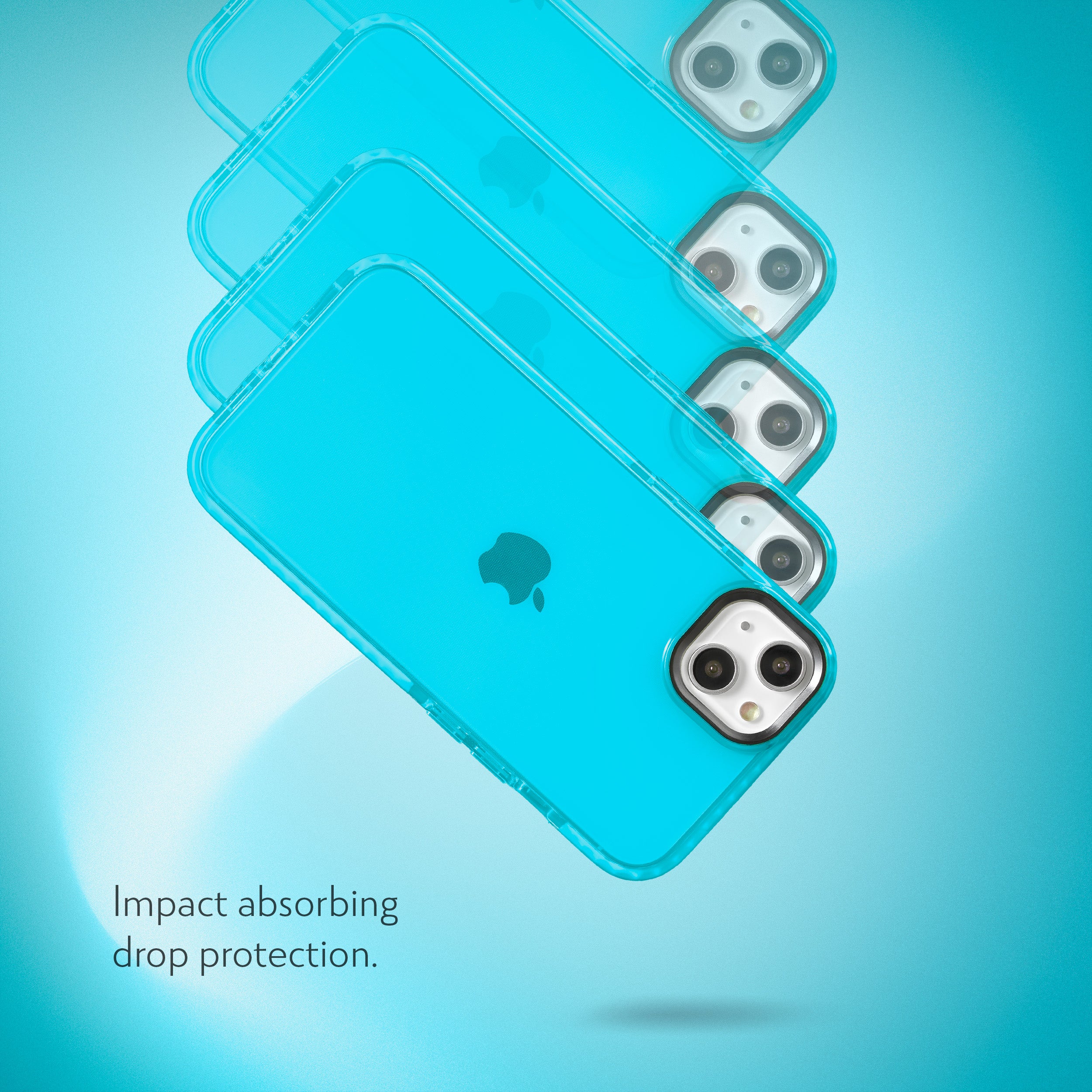Barrier Case for iPhone 15 Plus - Brilliant Blue Sky