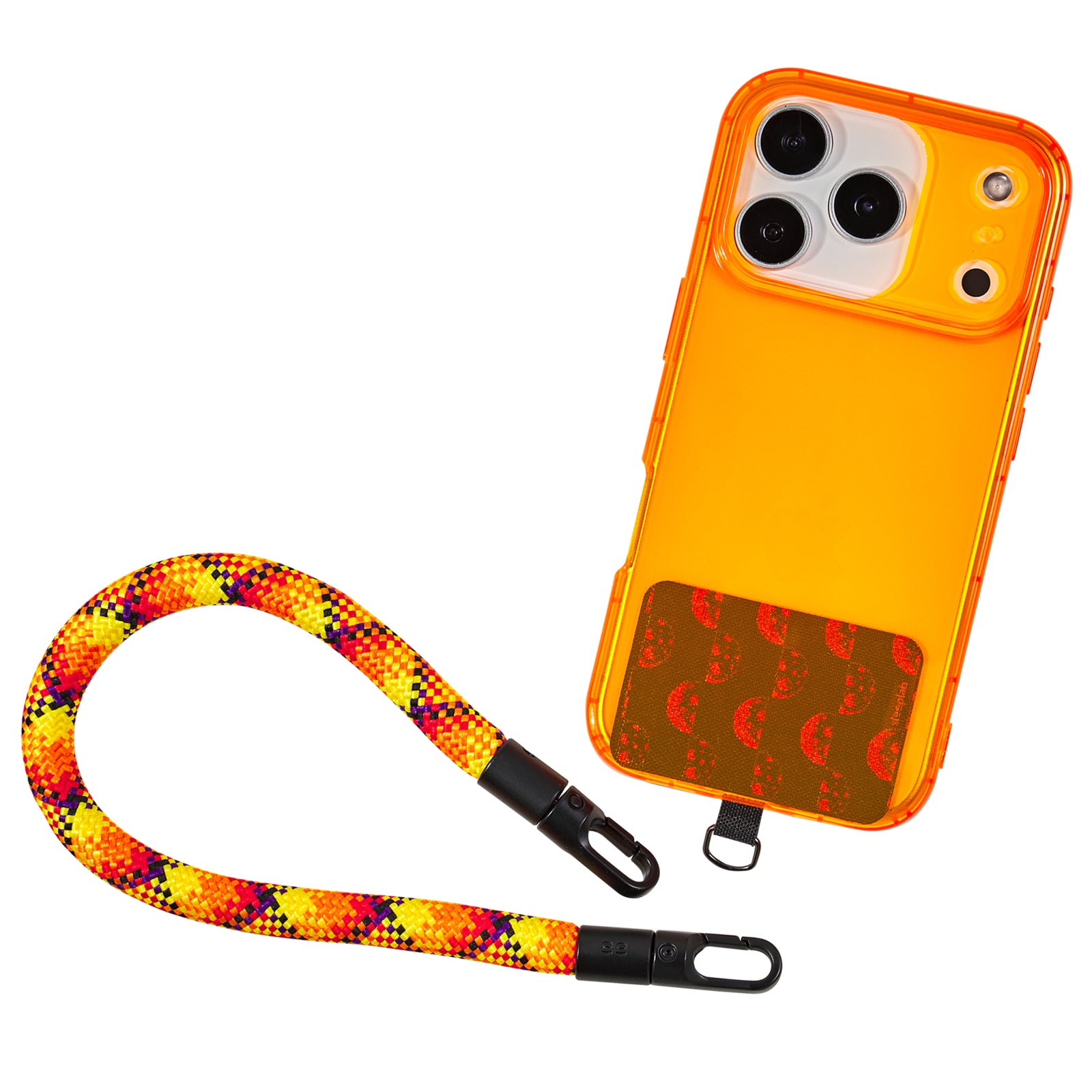 Highlighter iPhone 17 Pro Case + Freehand Wrist Lanyard Bundle - Hands-Free Carry