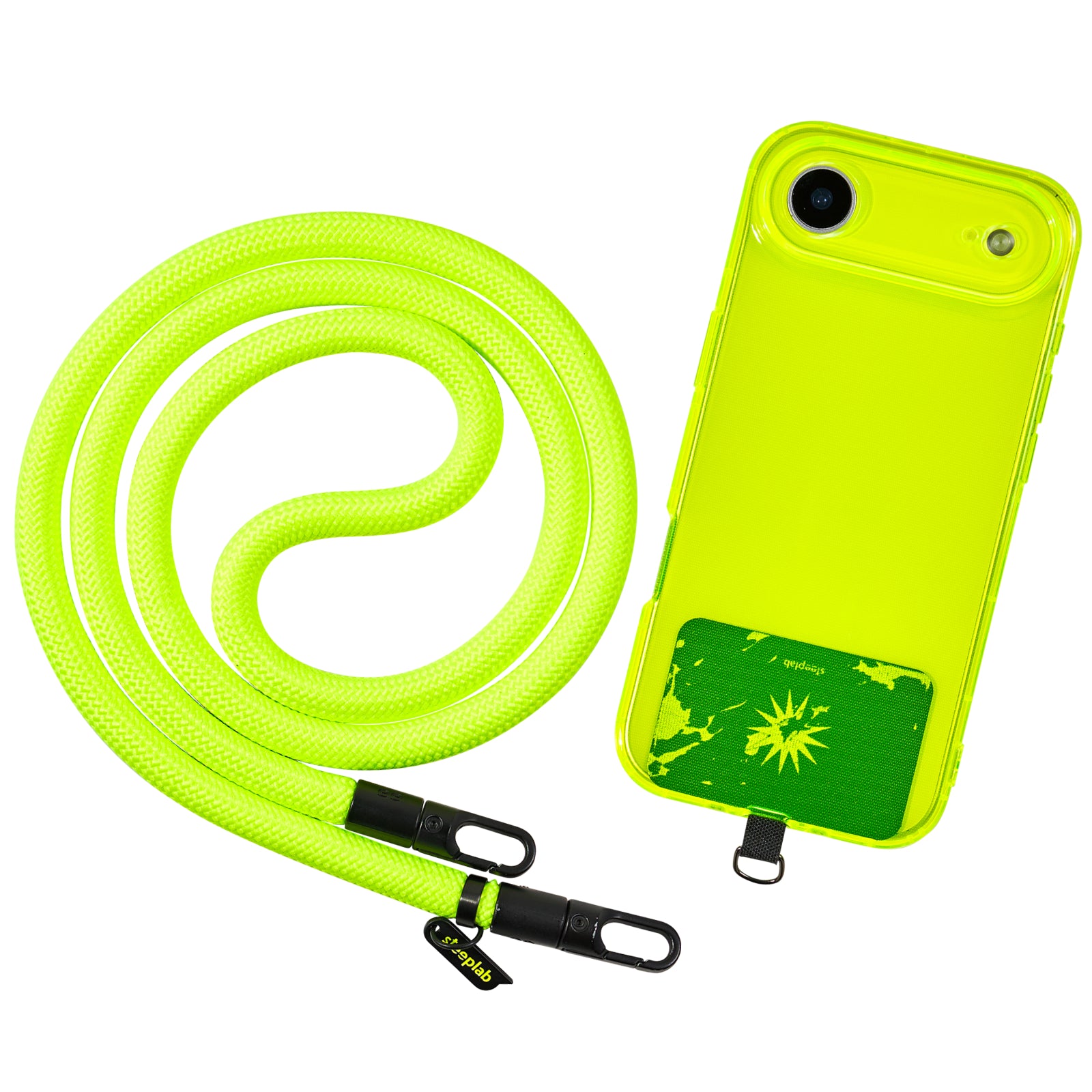 SteepLab Highlighter Case + Freehand Crossbody Lanyard Bundle for iPhone 17 Air